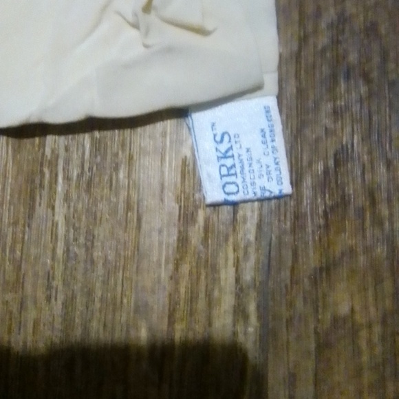 Silk Works Ivory Oblong Elegant Cream Women's Scarf 100% Silk - Picture 6 of 6